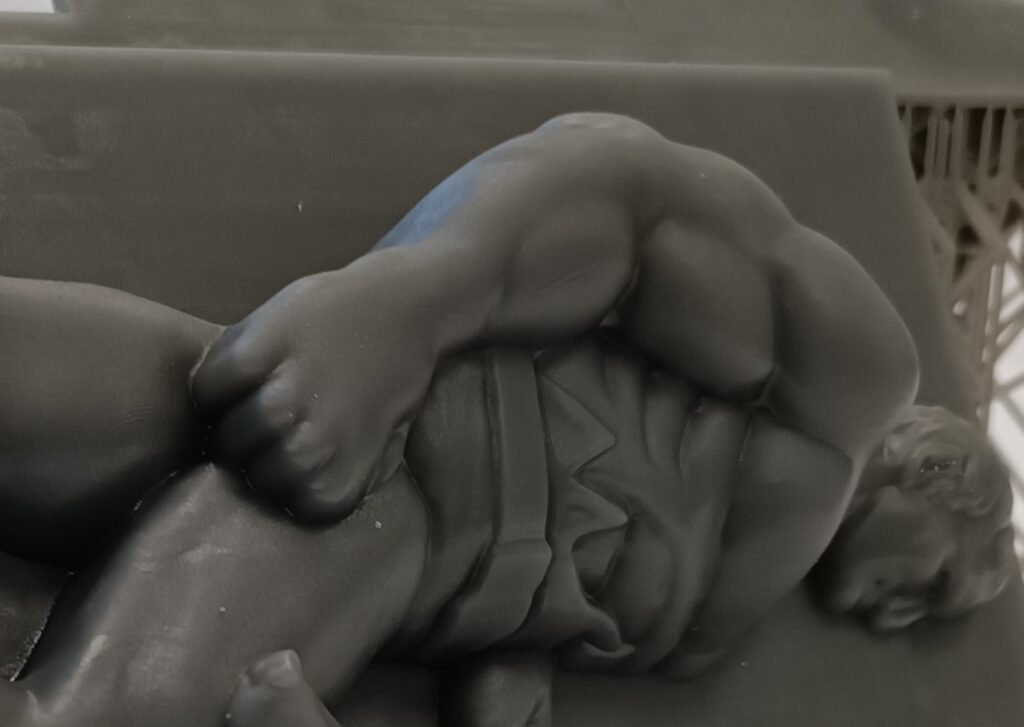 Calco per bassorilievo in stampa 3D SLS