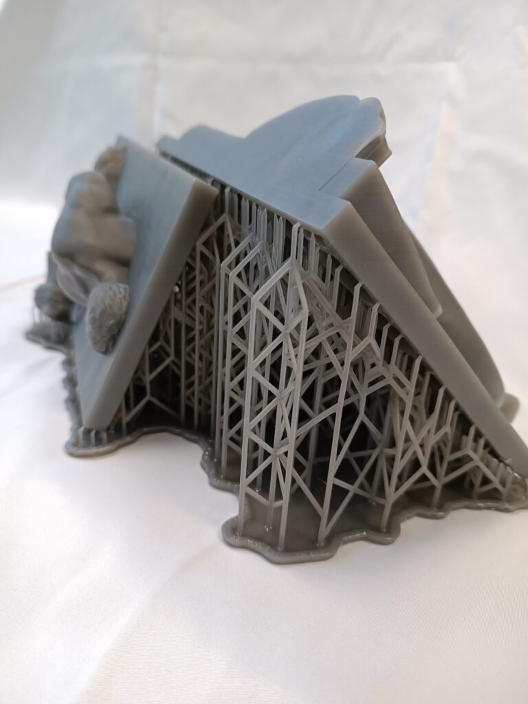 Calco per bassorilievo in stampa 3D SLS