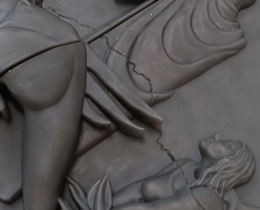 Calco per bassorilievo in stampa 3D SLS