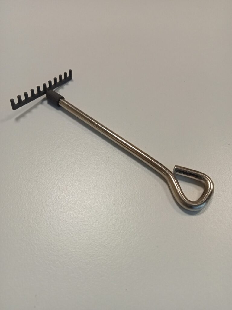 biglietto da visita e gadget in filo metallico e stampa 3D