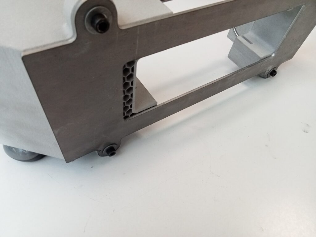 Maschera per puntatura gancio porta Minipimer