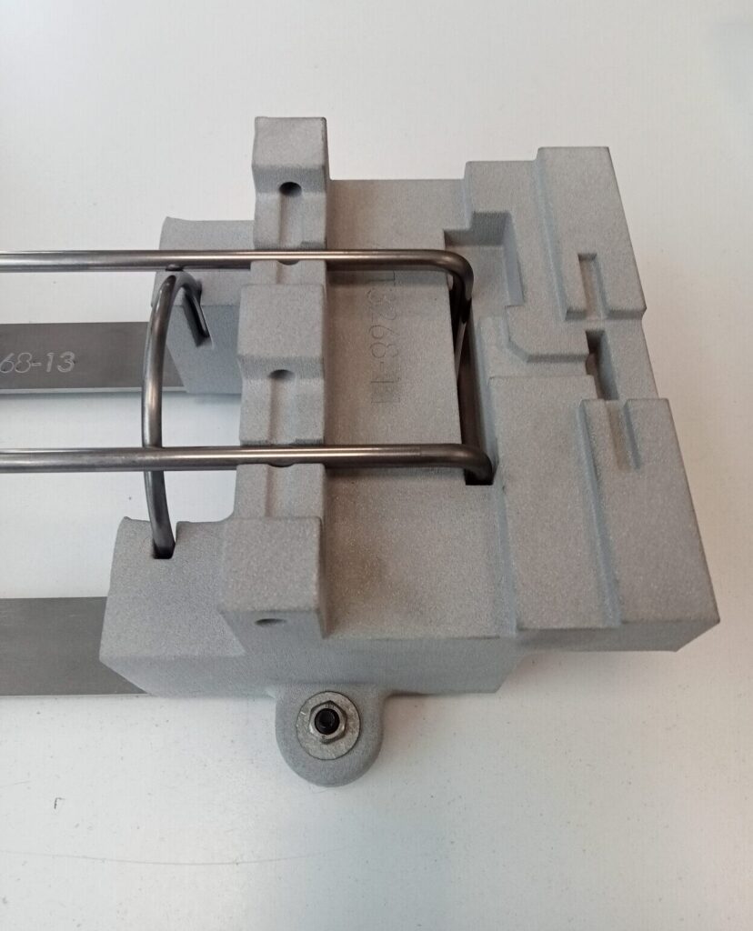 Maschera per puntatura gancio porta Minipimer