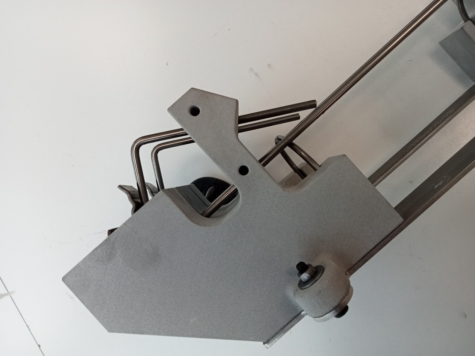 Maschera per puntatura gancio porta Minipimer